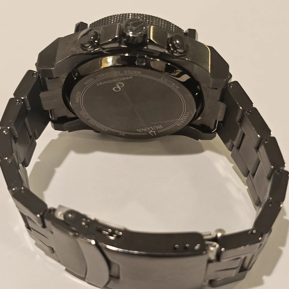 Bulova Men's Stainless Steel Chronograph Watch - Picture 3 of 5